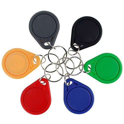 LIBO RFID Llaveros Tarjeta Llave Inteligente NFC RFID Control de Acceso Keyfobs...