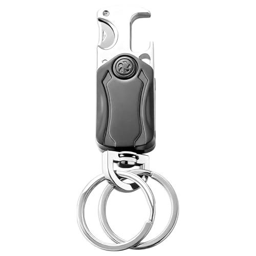 tiyiyok Llavero Hombre, Llavero Moto, Keychain, Gadgets Coche, Multifunción,...