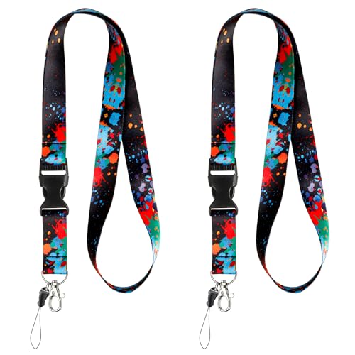 Uniclife Pack de 2 Cordones para Llaves, Cordón Portacredenciales con...