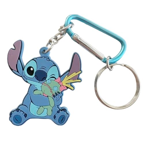 Primark Limited - Llavero Lilo y Stitch con Mosqueton - Keychain keyring con...