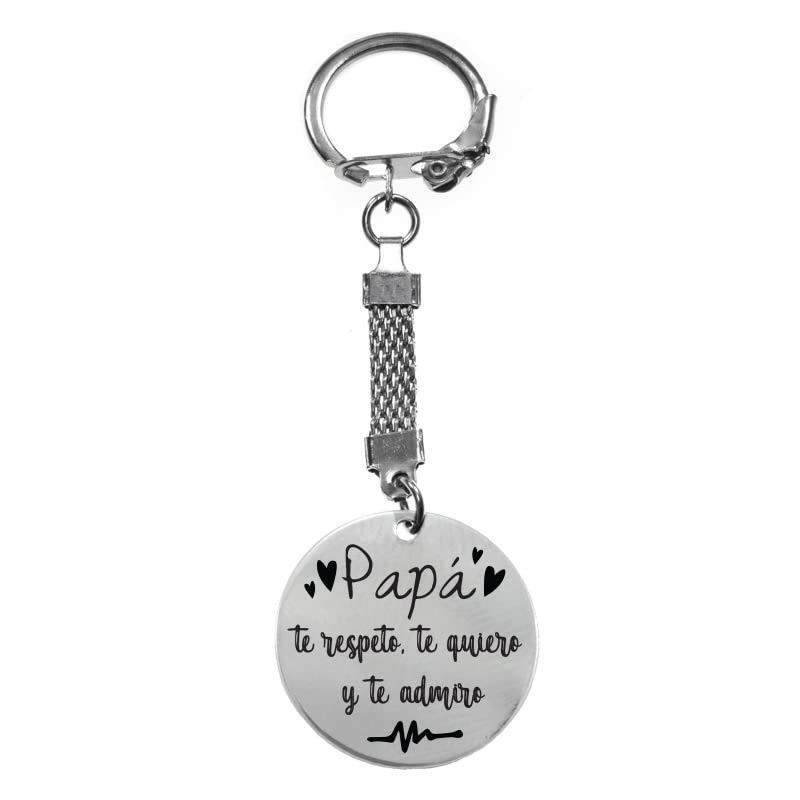 Llavero para el día del Padre con mensaje - Regalos para padres