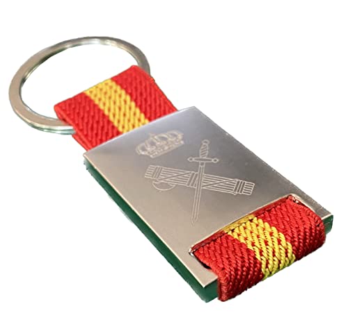 Durabol Llavero Bandera lona de España de Metal/Tela.Grabado...