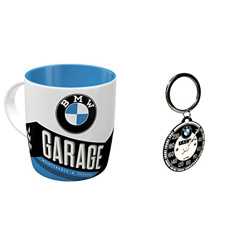 Nostalgic-Art Taza de café Retro BMW – Garage 1 Unidad (Paquete de 1) 48016 -...