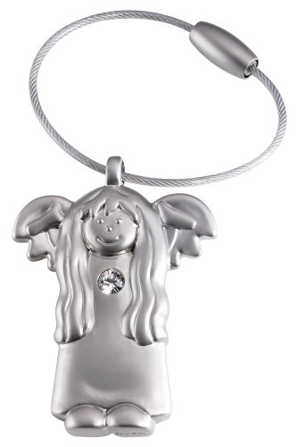 Emily Llavero ángel, metal fundido, mate, made with SWAROVSKI ELEMENTS