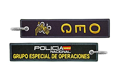 Llavero GEO Grupo Especial de Operaciones unidad de élite del Cuerpo Nacional...