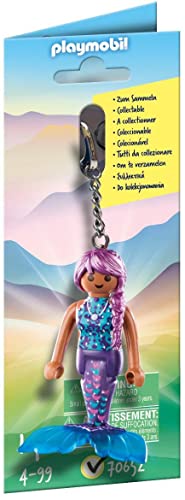 PLAYMOBIL Mermaid Llavero Sirena 70652, Dibujo Animado, Multicolor, Talla única