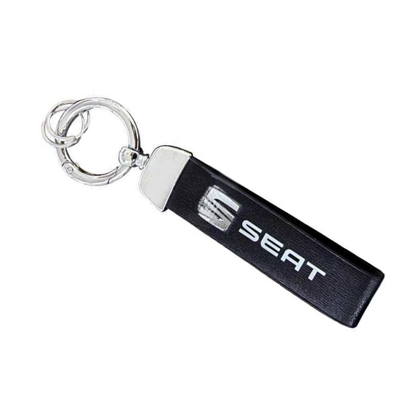 YUEXIANGJING Llavero de Coche para Seat, Reemplazo Accesorios Keychain Ligero...