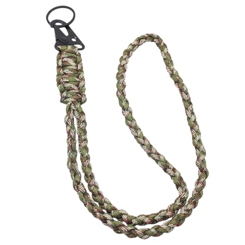 SGERUFZ 1 Unidad Llavero Paracord, Cinta Colgante para Llaves con Anilla de...