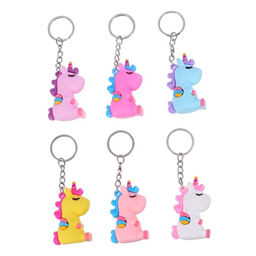 JPXXFM 6 llaveros de Unicornio, llaveros, llaveros, llaveros, llaveros,...