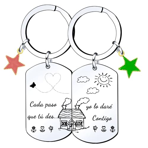 LRJHGF Llaveros Para Parejas Personalizados, Piezas De Puzzle, Amor Llaveros,...