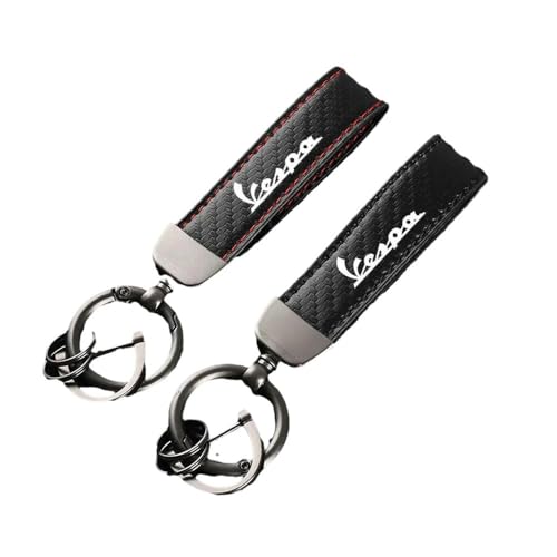 ZKSXSM Llavero de Cadena de Motocicleta de Fibra de Carbono para Accesorios...