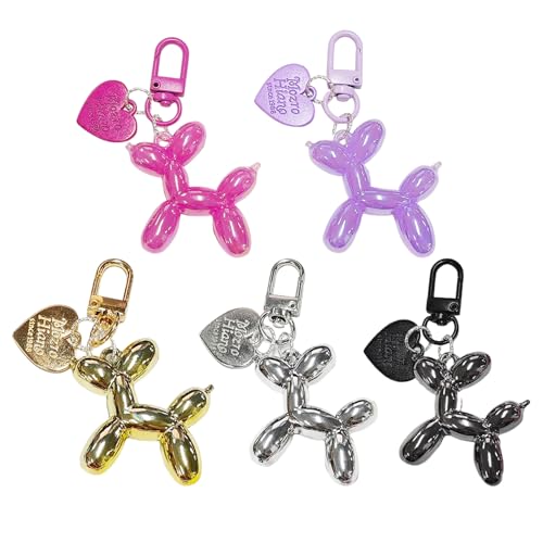 5 Piezas De Llavero En Forma De Perro, Llavero Creativo, Llavero Divertido,...