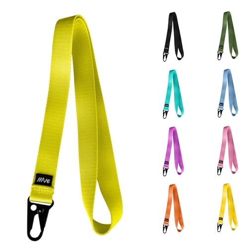 FFIVE - Lanyard nylon real - colgar cuello llaves telefono movil tarjeta...