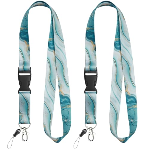 Uniclife 2 Pack Lanyards Adorables Cuello, Lanyard Tarjeta Identificación...