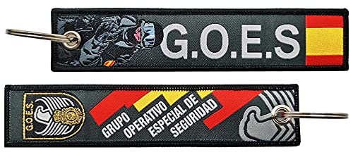Llavero GOES Grupo Operativo Especial de Seguridad unidad de élite del Cuerpo...