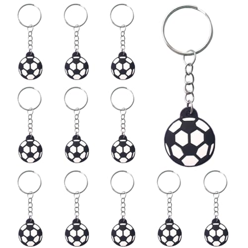 12 Piezas Llavero Fútbol Mini Fútbol Llavero Regalo Deportivo Infantil,...