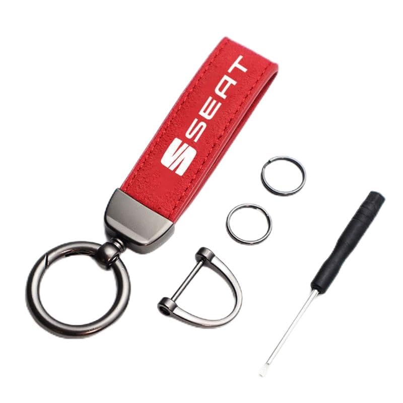 YUEXIANGJING Llavero de Coche para Seat MII Ibiza Altea Exeo Leon Toledo,...