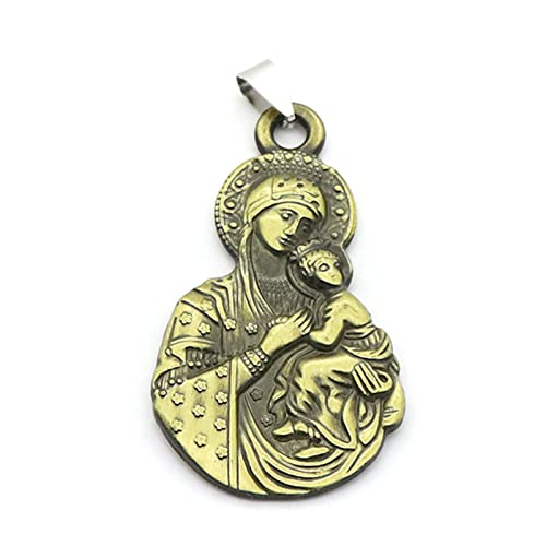 Pocoiau 2.17x1.26 En Benditos Virgen María Keychain Católico Para Accesorios...