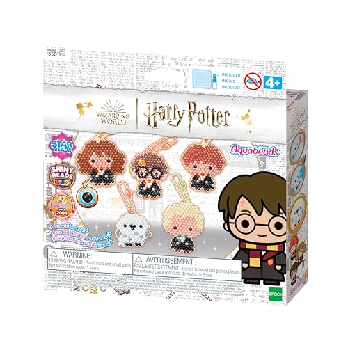 Aquabeads 35011 Harry Potter Llavero Kit de manualidades, multicolor