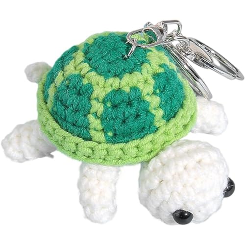 Ymxygz Divertido Llavero De Tortuga, Mini Llavero De Tortuga De Ganchillo,...