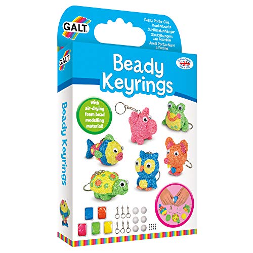 Galt Toys Llaveros de perlitas, Multicolor, 15.5x3.5x26.3 (1004957)