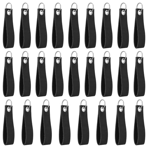 26 Pcs Llaveros de Fieltro, Llavero Personalizado, Llavero de Fieltro en Blanco,...