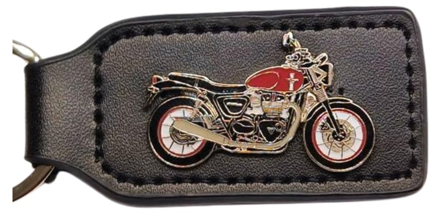 Lenimia Llavero de moto para Triumph Street Twin, Streettwin, clásico,...