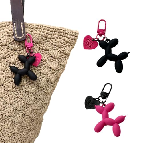 SURALIN 2 llaveros para perro, accesorios para llaves de coche, bonito llavero...