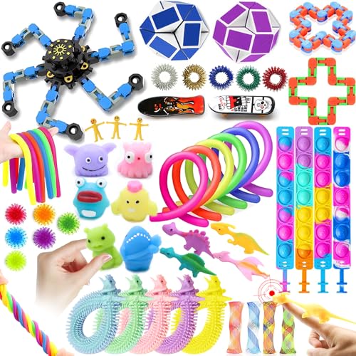 50 Pcs Fidget Toy Set, Juguetes Estrés y Ansiedad para Niños y Adultos,...