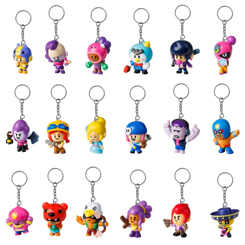 Brawl Stars P.M.I Figural Keychains - 1 Pack (S1) (Random) (BRW8010)